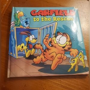 Garfield to the Rescue , vintage kids book 2002